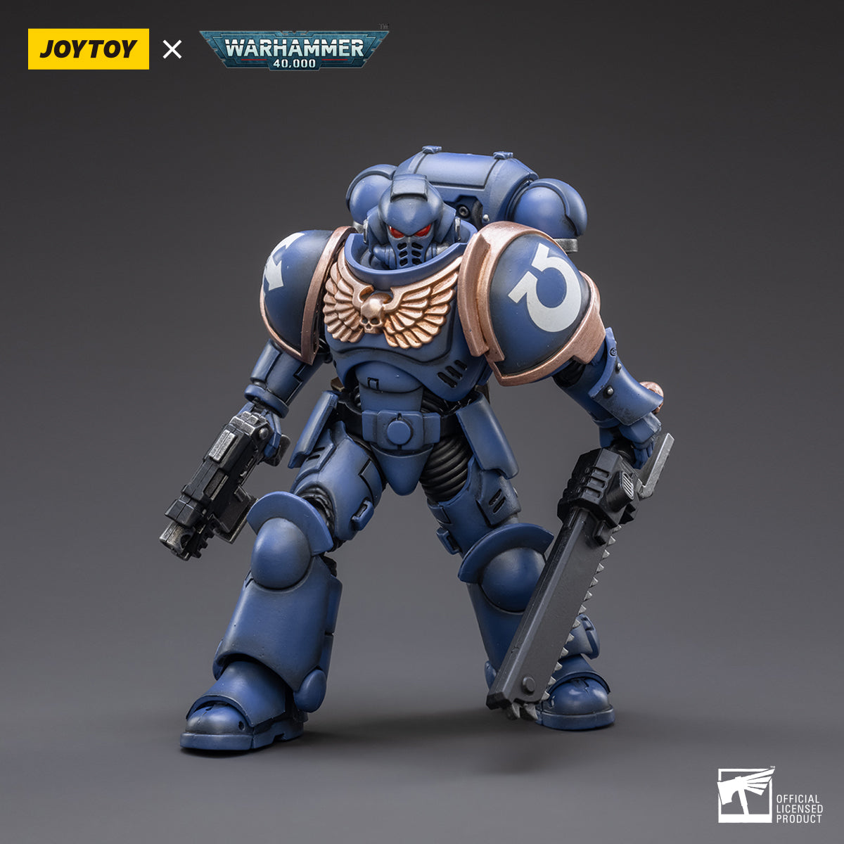 Warhammer Collectibles: 1/18 Scale Space Marines Ultramarines Outriders Brother Catonus - Good Games