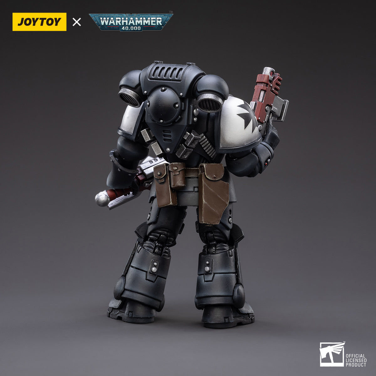 Warhammer Collectibles: 1/18 Scale Space Marines Black Templars Outriders Brother Valtus