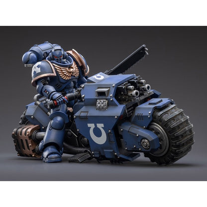 Warhammer Collectibles: 1/18 Scale Space Marines Ultramarines Outriders - Good Games