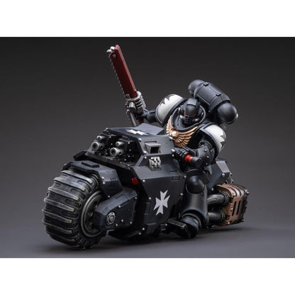 Warhammer Collectibles: 1/18 Scale Space Marines Black Templars Outriders - Good Games