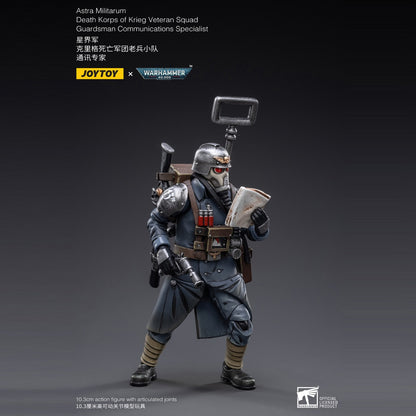 Warhammer Collectibles: 1/18 Scale Death Korps of Krieg Veteran Squad Guardsman Comm Specialist - Good Games