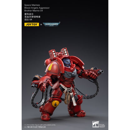 Warhammer Collectibles: 1/18 Scale Blood Angels Aggressor Brother Marine 04 - Good Games