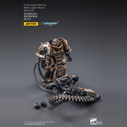 Warhammer Collectibles: 1/18 Scale Black Legion Havocs Marine 04 - Good Games