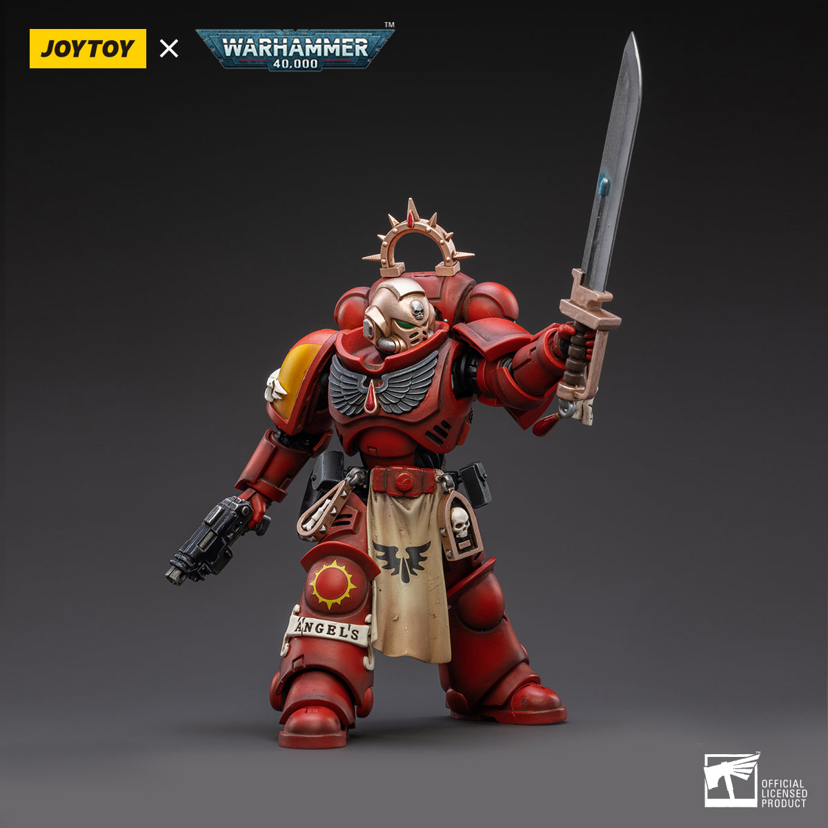 Warhammer Collectibles: 1/18 Scale Blood Angels Primaris Lieutenant Tolmeron