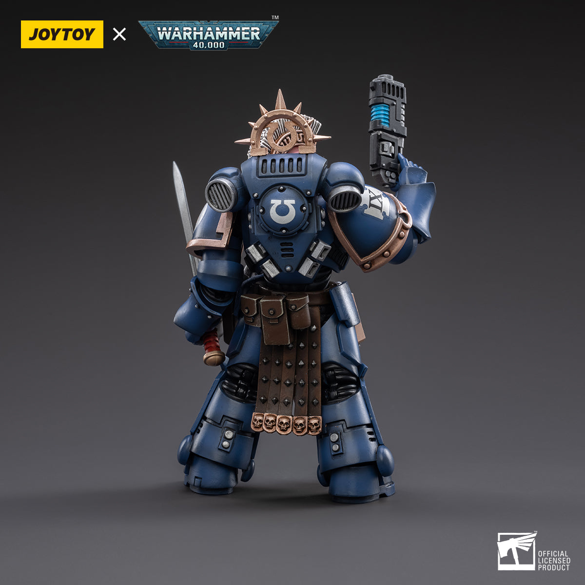 Warhammer Collectibles: 1/18 Scale Ultramarines Veteran Sergeant Icastus