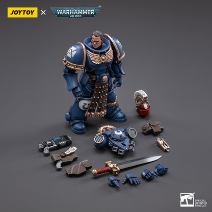 Warhammer Collectibles: 1/18 Scale Ultramarines Veteran Sergeant Icastus - Good Games