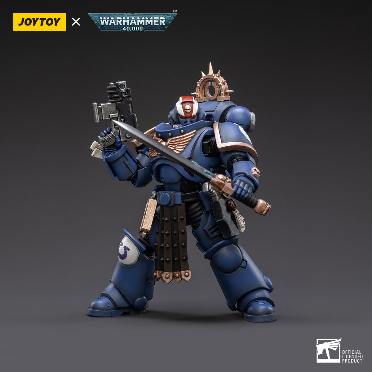 Warhammer Collectibles: 1/18 Scale Ultramarines Primaris Lieutenant Amulius