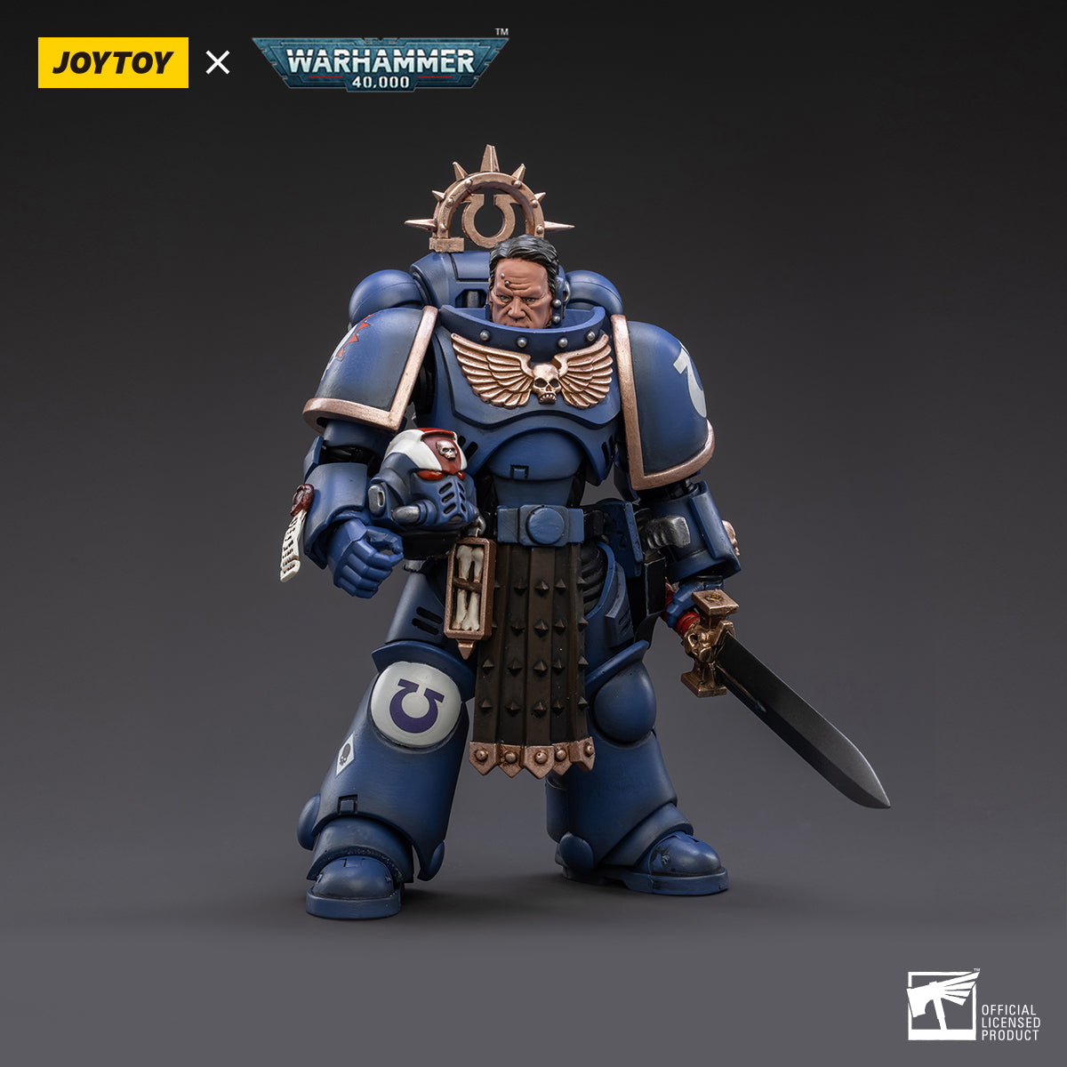 Warhammer Collectibles: 1/18 Scale Ultramarines Primaris Lieutenant Amulius