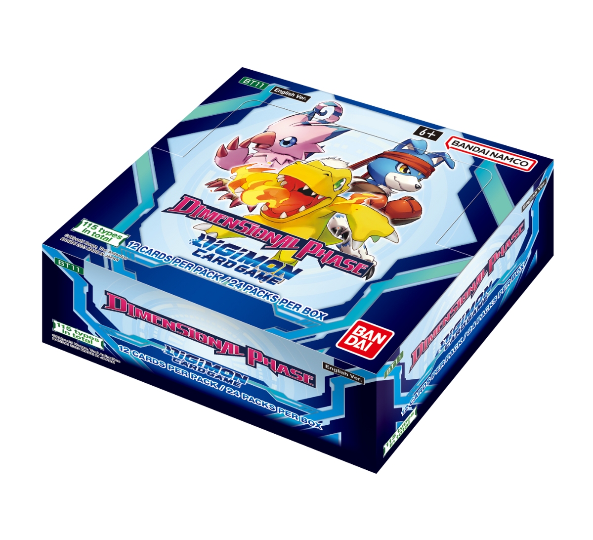 Digimon Card Game - Dimensional Phase BT11 Booster Box