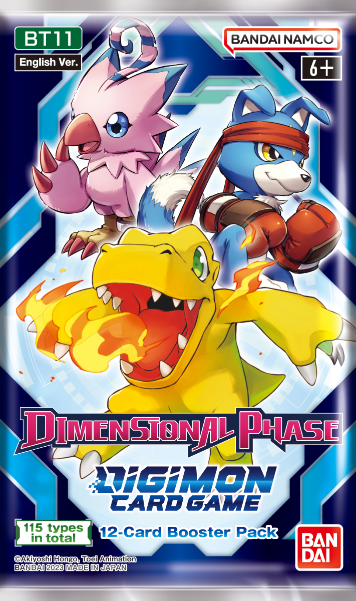Digimon Card Game - Dimensional Phase BT11 Booster Pack - Good Games