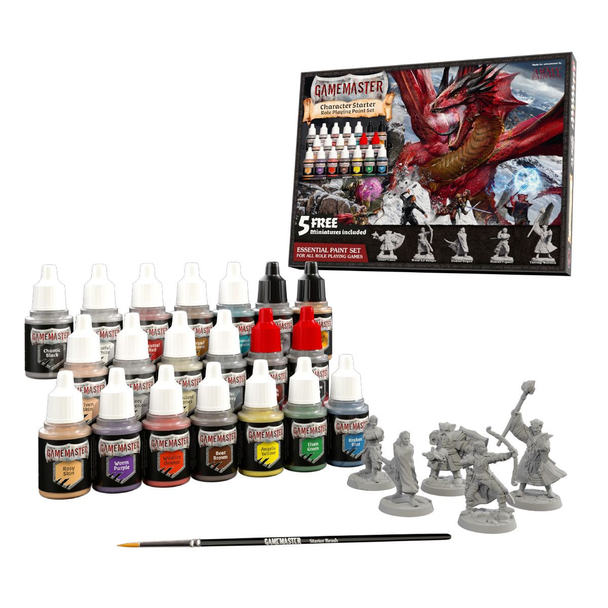 Gamemaster Character Starter Paint Set - Good Games