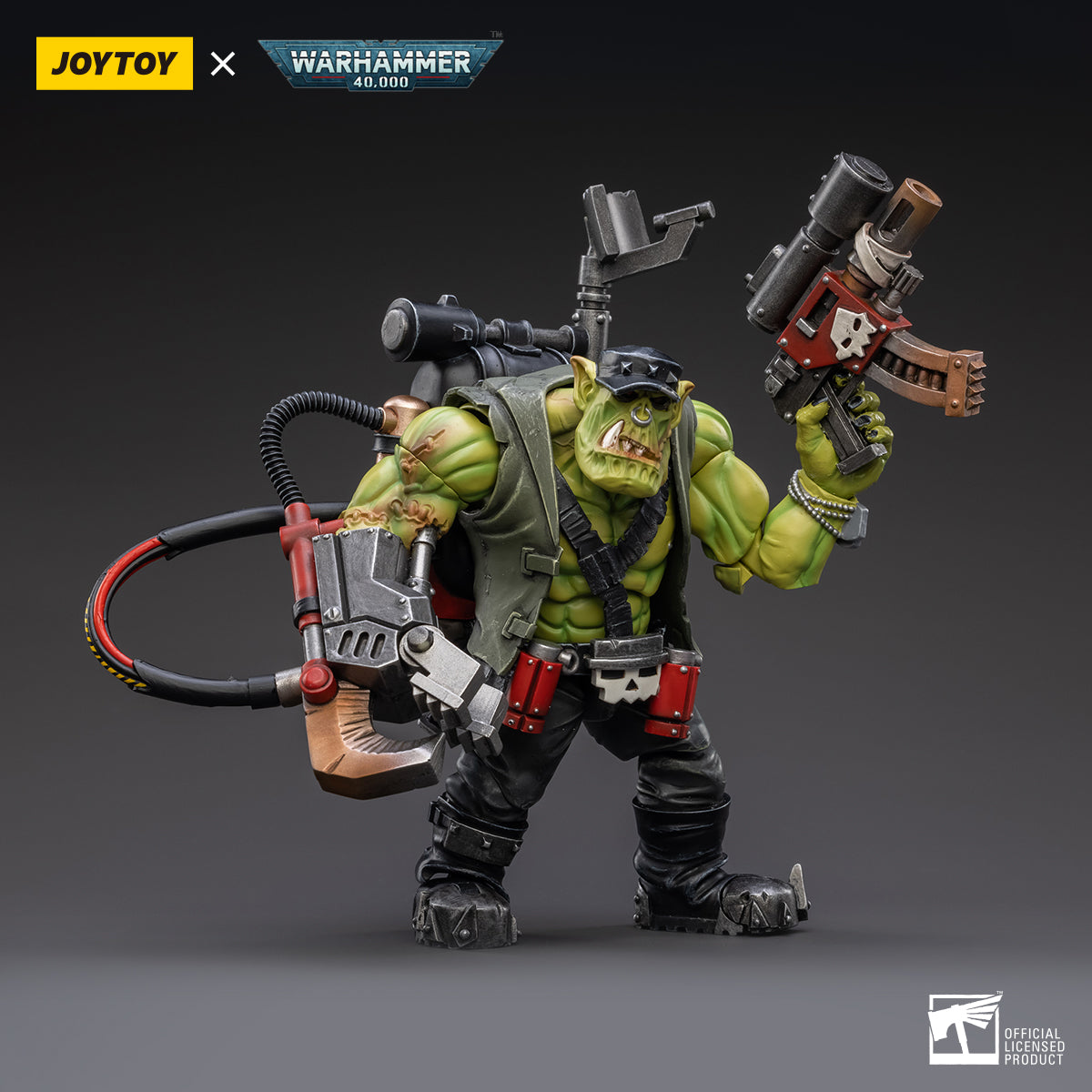 Warhammer Collectibles: 1/18 Scale Ork Kommandos Nob Nazbog - Good Games