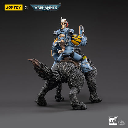 Warhammer Collectibles: 1/18 Scale Space Wolves Thunderwolf Cavalry Frode - Good Games