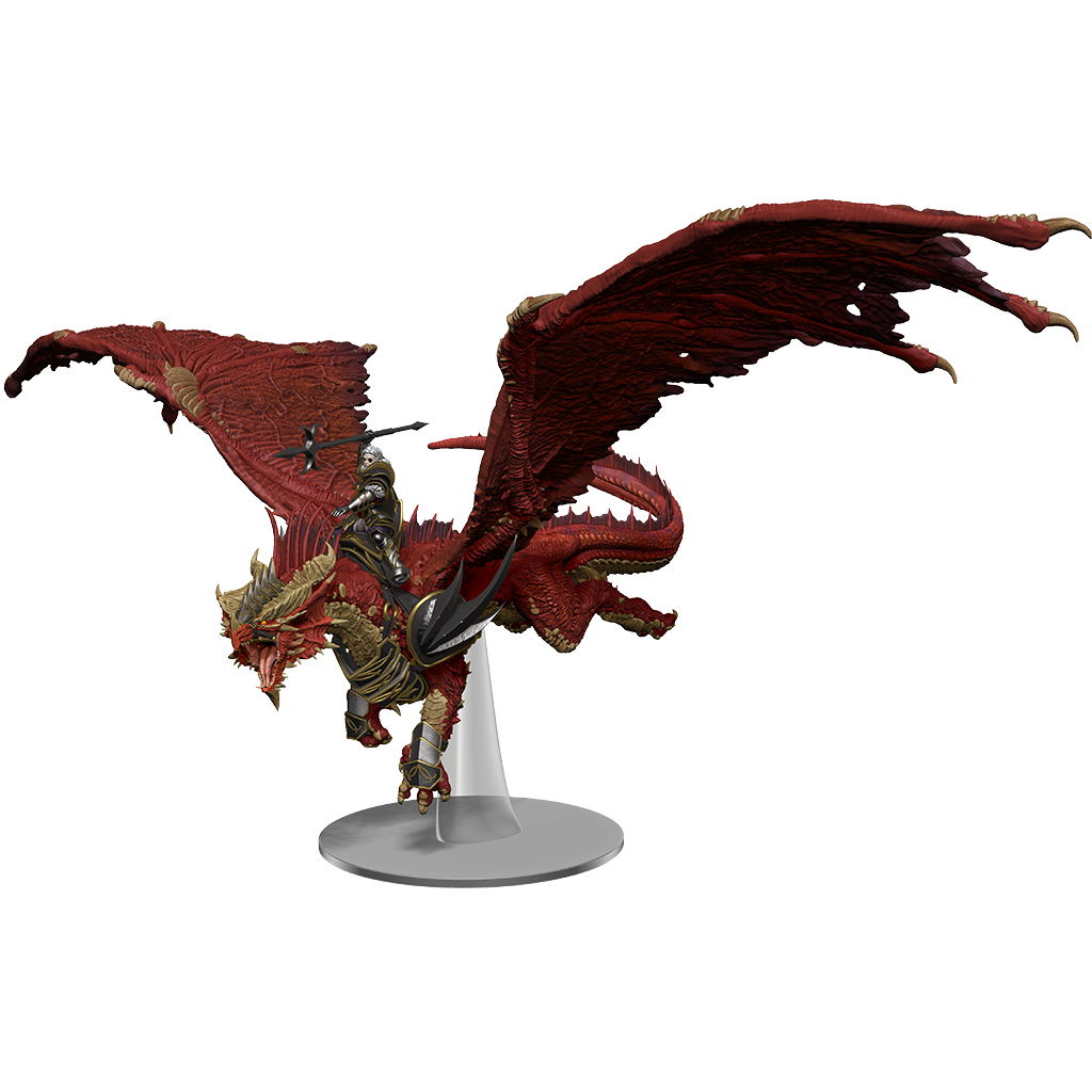 Dungeons &amp; Dragons Icons of the Realms Dragonlance Kensaldi on Red Dragon