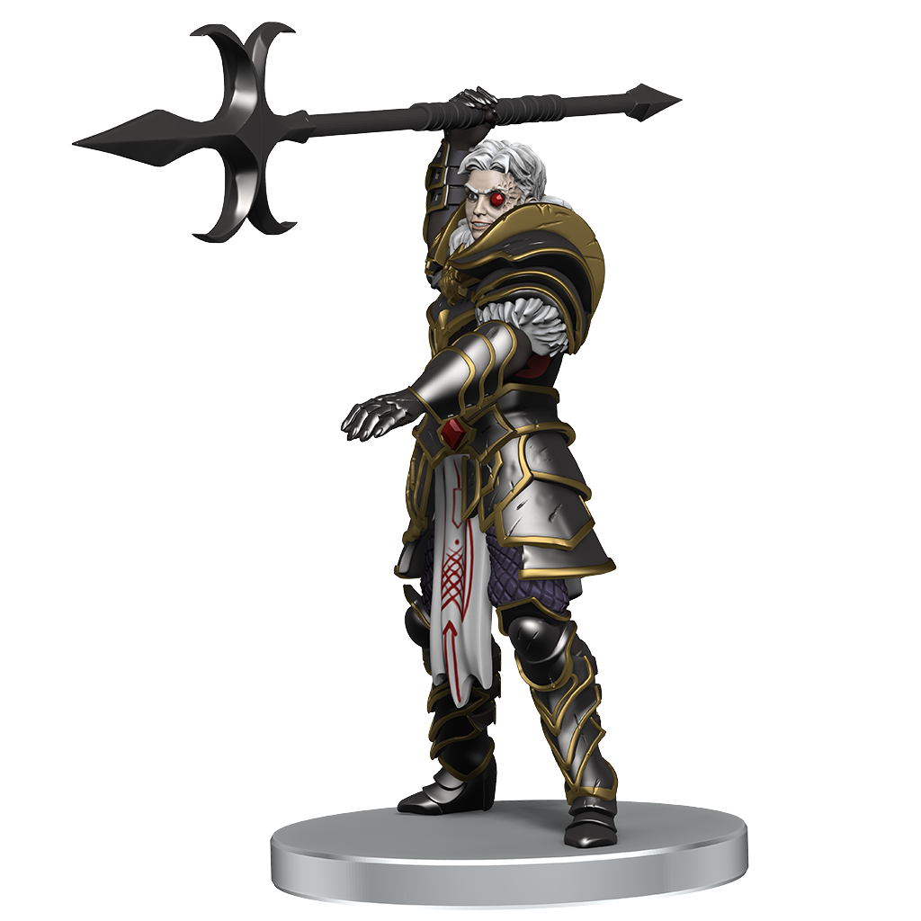 Dungeons &amp; Dragons Icons of the Realms Dragonlance Kensaldi on Red Dragon