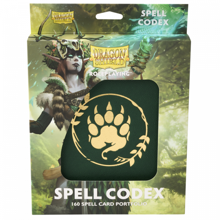 Dragon Shield - Roleplaying Spell Codex Forest Green - Good Games
