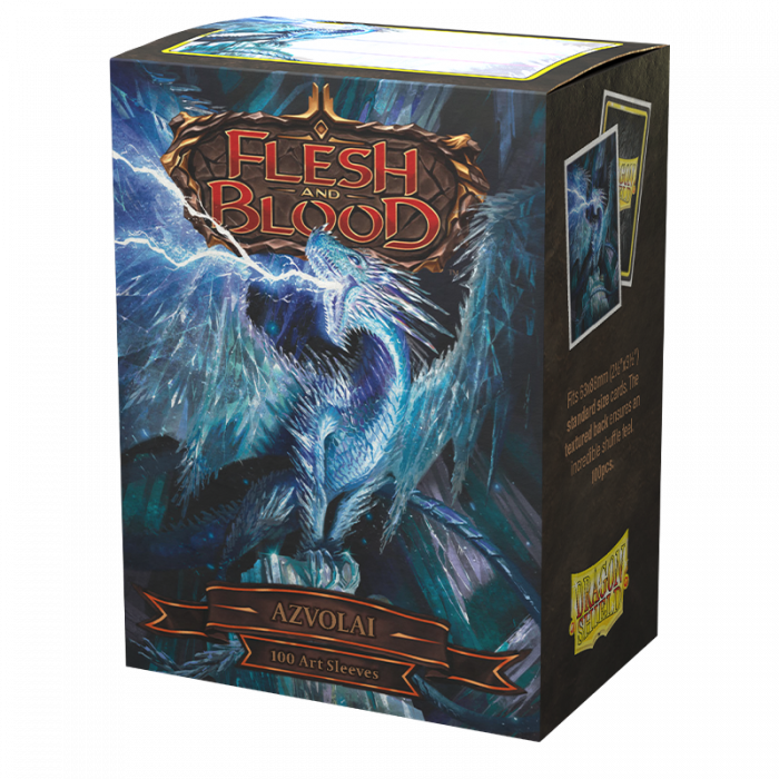 Dragon Shield - Matte Art Sleeves - Flesh and Blood Azvolai Standard Sleeves (100) - Good Games