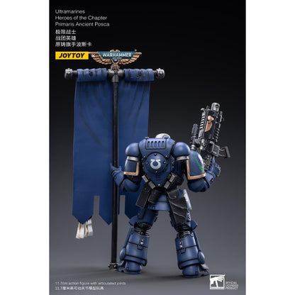 Warhammer Collectibles: 1/18 Scale Ultramarines Primaris Ancient Posca - Good Games