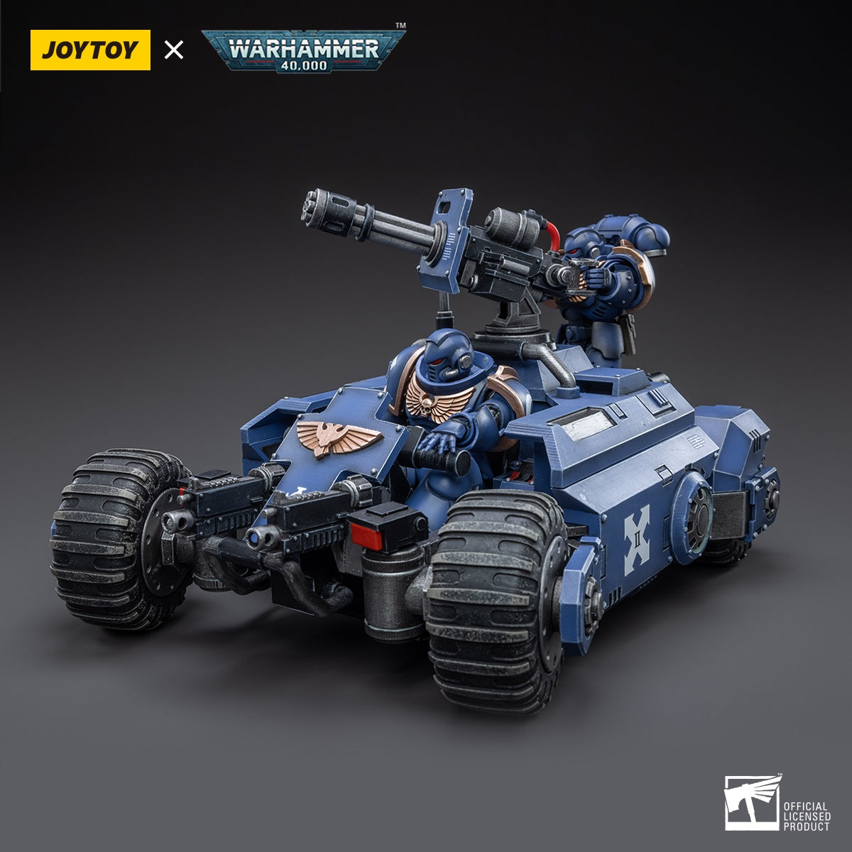 Warhammer Collectibles: 1/18 Scale Ultramarines Primaris Invader ATV - Good Games