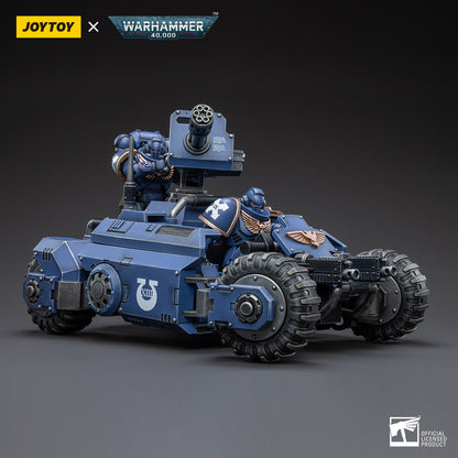 Warhammer Collectibles: 1/18 Scale Ultramarines Primaris Invader ATV - Good Games