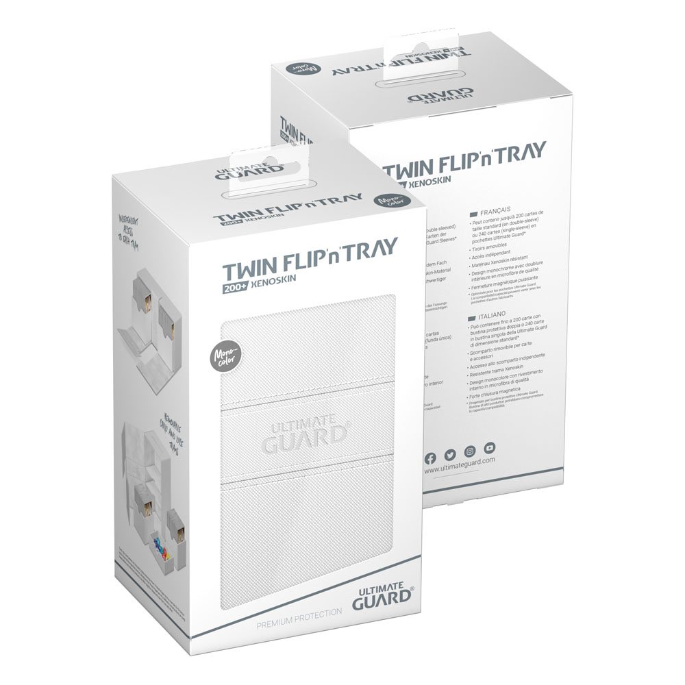 Ultimate Guard - Twin Flip n Tray 200+ XenoSkin Monocolor Deck Box