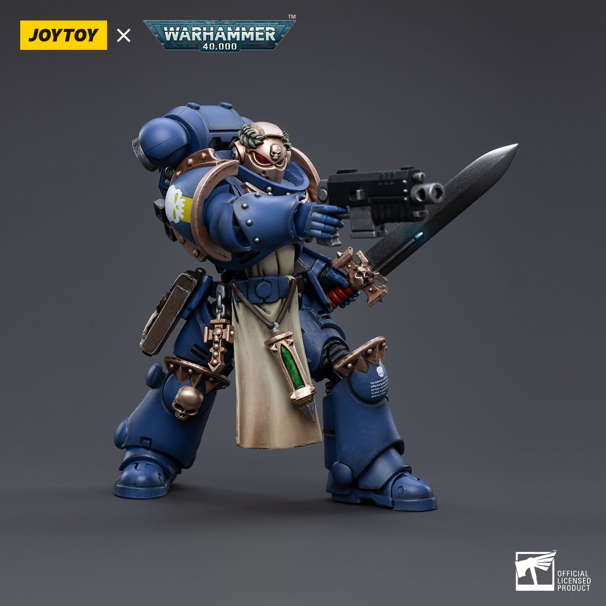 Warhammer Collectibles: 1/18 Scale Ultramarines Primaris Company Champion - Good Games