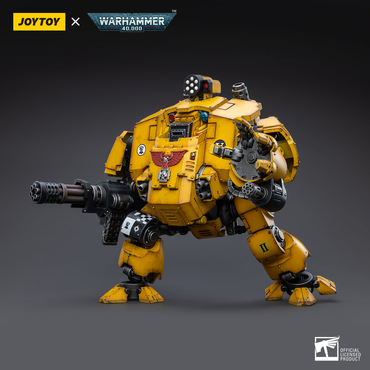 Warhammer Collectibles: 1/18 Scale Imperial Fists Redemptor Dreadnought - Good Games