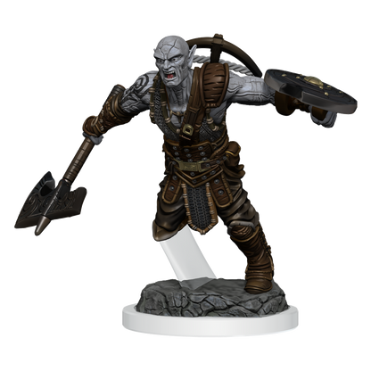 Dungeons & Dragons Nolzurs Marvelous Unpainted Miniatures Earth Genasi Fighter - Good Games