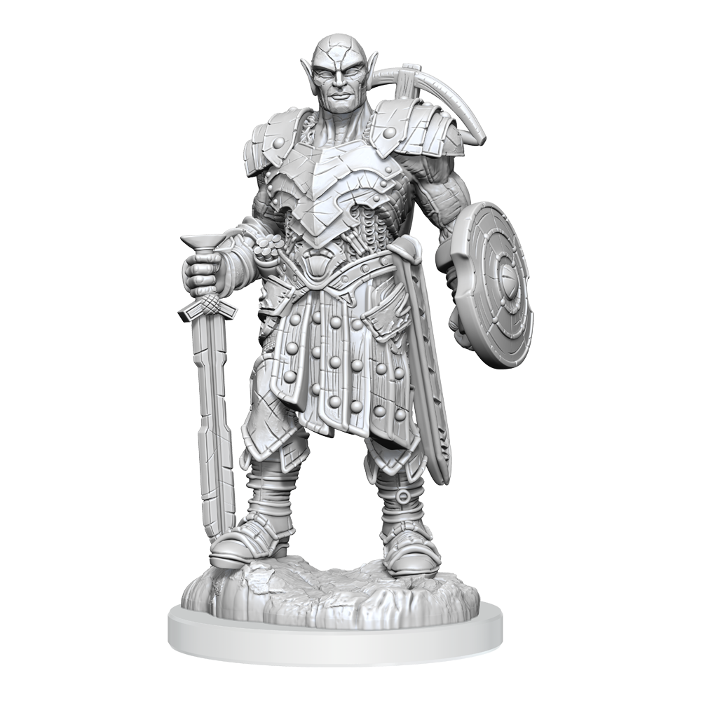 Dungeons & Dragons Nolzurs Marvelous Unpainted Miniatures Earth Genasi Fighter - Good Games