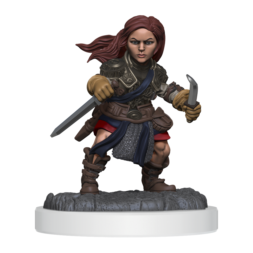 Dungeons & Dragons Nolzurs Marvelous Miniatures Halfling Rogue Female - Good Games