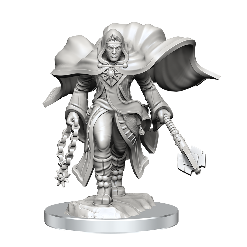 Dungeons & Dragons Nolzurs Marvelous Unpainted Miniatures Aasimar Cleric Male - Good Games