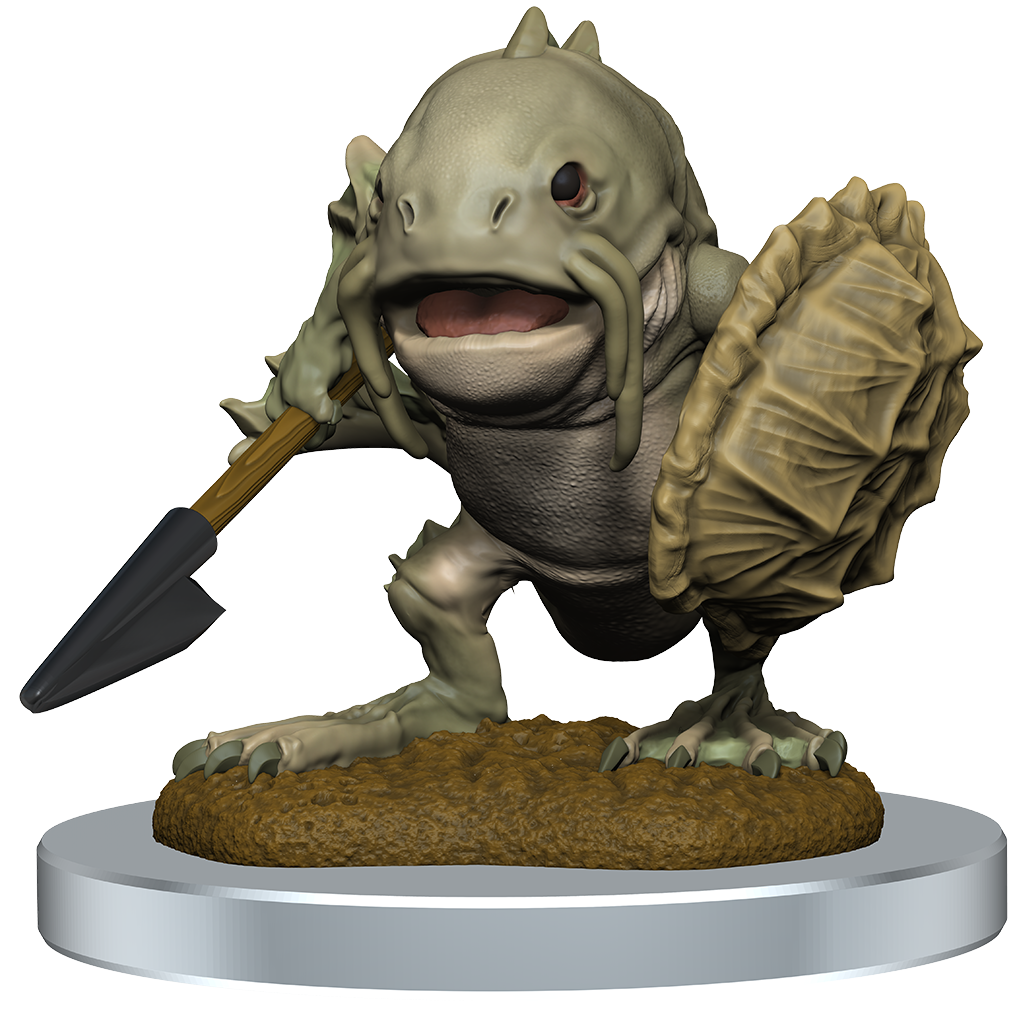 Dungeons &amp; Dragons Nolzurs Marvelous Miniatures Locathah &amp; Seal