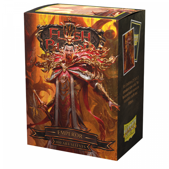 Dragon Shield - Matte Art - Flesh and Blood Emperor Card Sleeves Standard Size (100) - Good Games