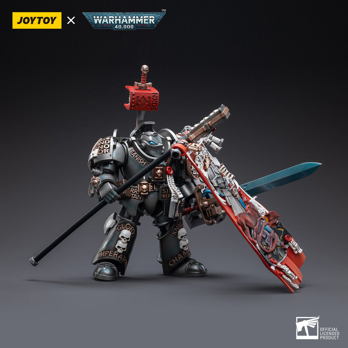 Warhammer Collectibles: 1/18 Scale Grey Knights Terminator Retius Akantar - Good Games