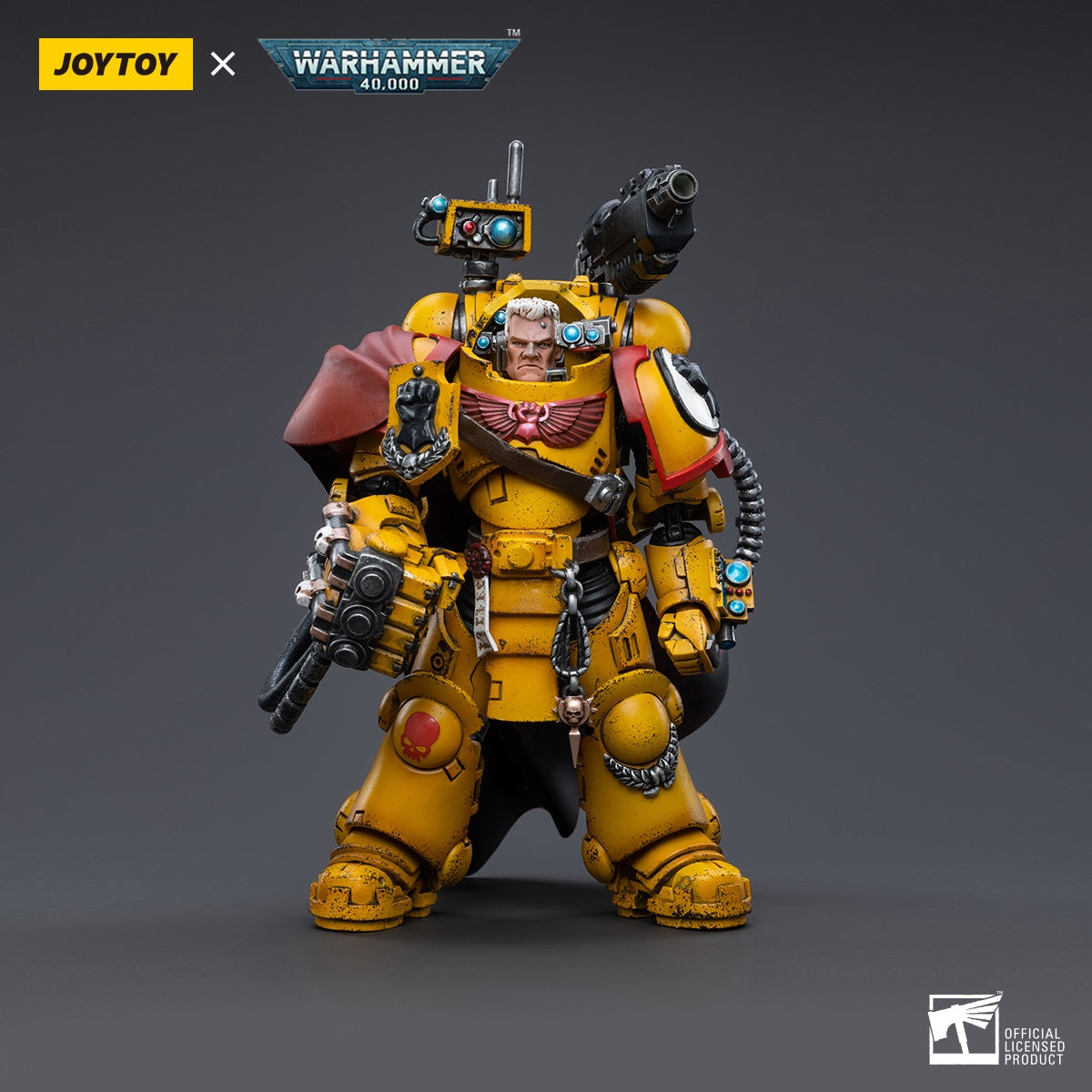 Warhammer Collectibles: 1/18 Scale Imperial Fists Third Captain Tor Garadon - Good Games