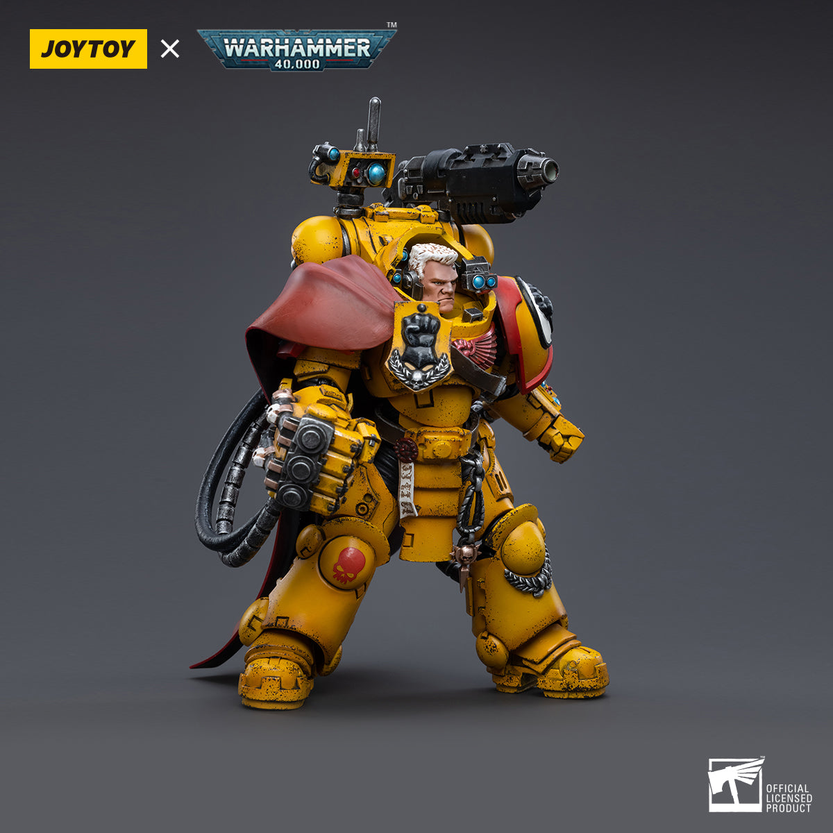 Warhammer Collectibles: 1/18 Scale Imperial Fists Third Captain Tor Garadon