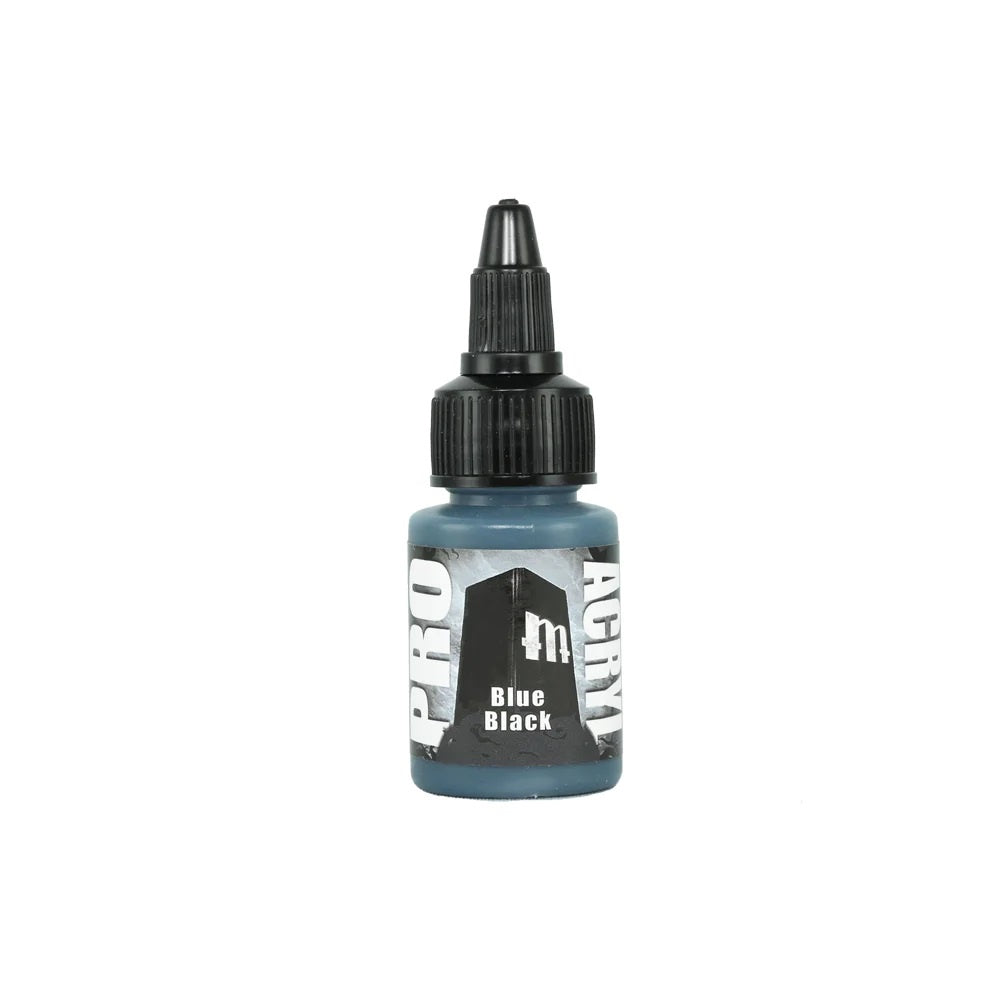 Monument Pro Acryl Paint- Blue Black 22ml - Good Games