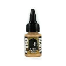 Monument Pro Acryl Paint- Bright Gold 22ml - Good Games