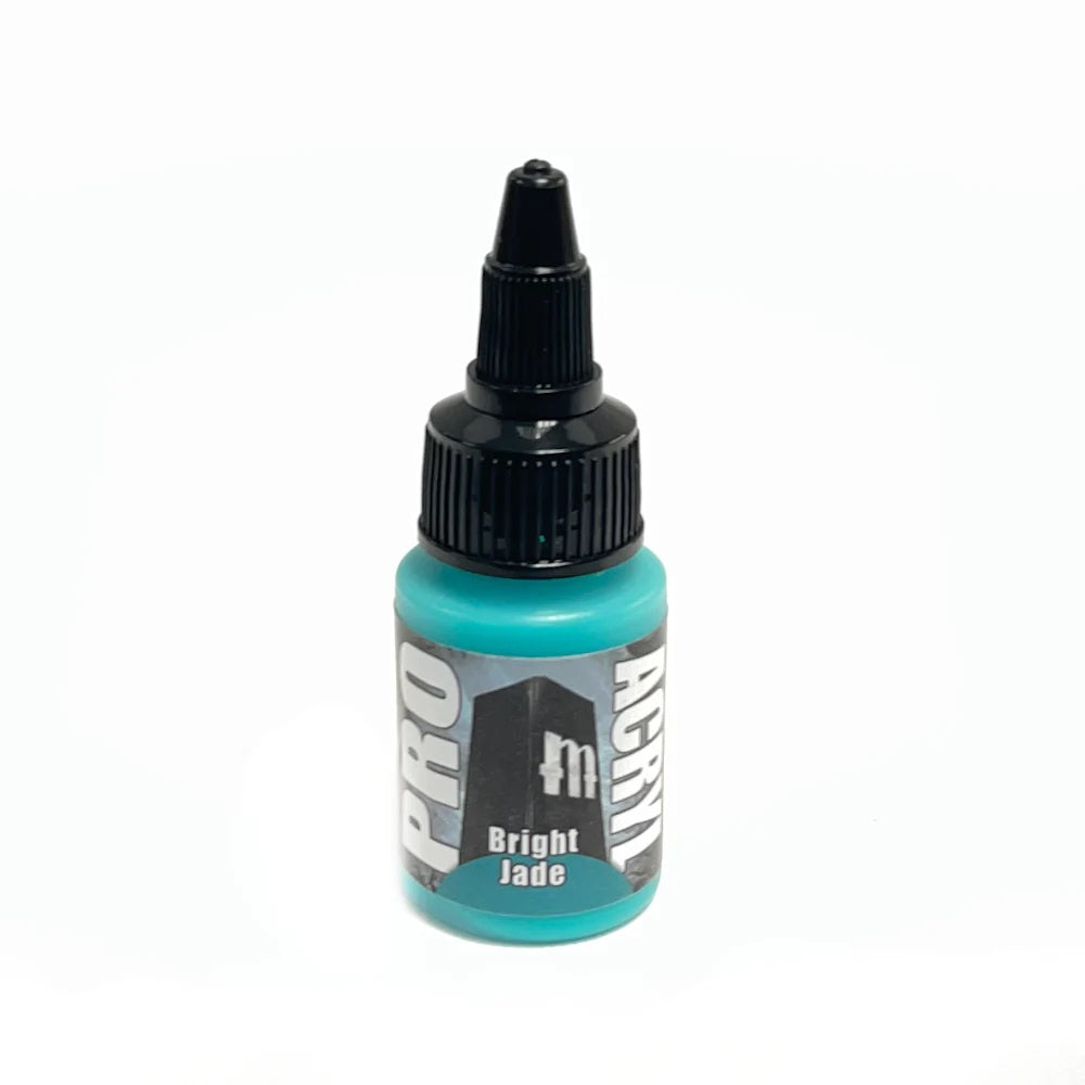 Monument Pro Acryl Paint- Bright Jade 22ml - Good Games