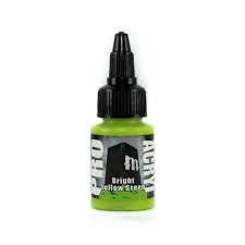 Monument Pro Acryl Paint- Bright Yellow Green 22ml - Good Games