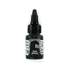 Monument Pro Acryl Paint- Coal Black 22ml - Good Games