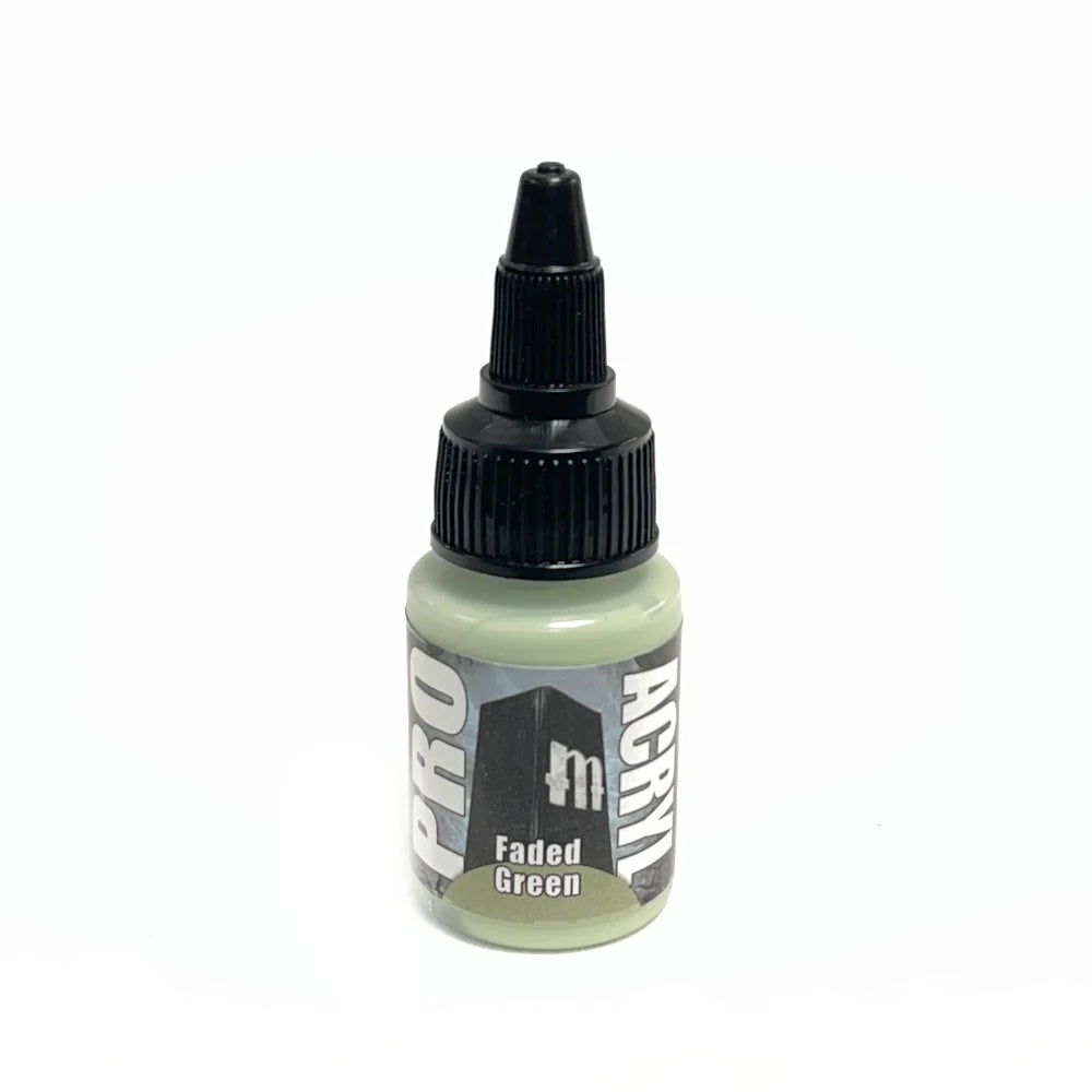 Monument Pro Acryl Paint- Faded Green 22ml - Good Games