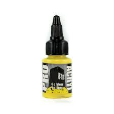 Monument Pro Acryl Paint- Golden Yellow 22ml - Good Games