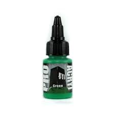 Monument Pro Acryl Paint- Green 22ml - Good Games