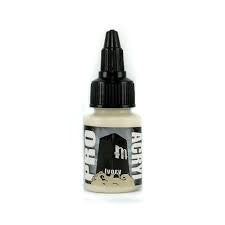 Monument Pro Acryl Paint- Ivory 22ml - Good Games