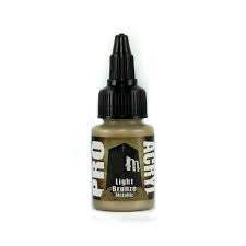 Monument Pro Acryl Paint- Light Bronze 22ml - Good Games