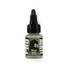 Monument Pro Acryl Paint- White Gold 22ml - Good Games