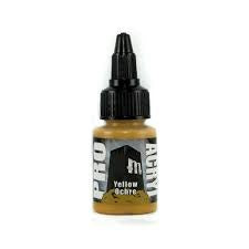 Monument Pro Acryl Paint- Yellow Ochre 22ml - Good Games