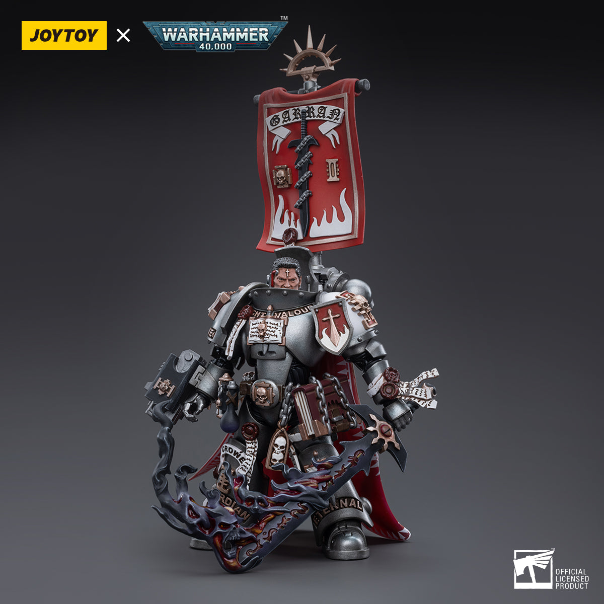 Warhammer Collectibles: 1/18 Scale Grey Knights Castellan Crowe