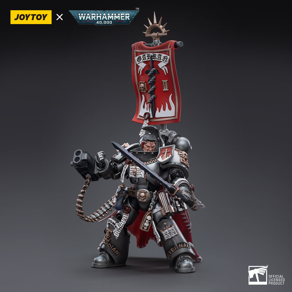 Warhammer Collectibles: 1/18 Scale Grey Knights Castellan Crowe